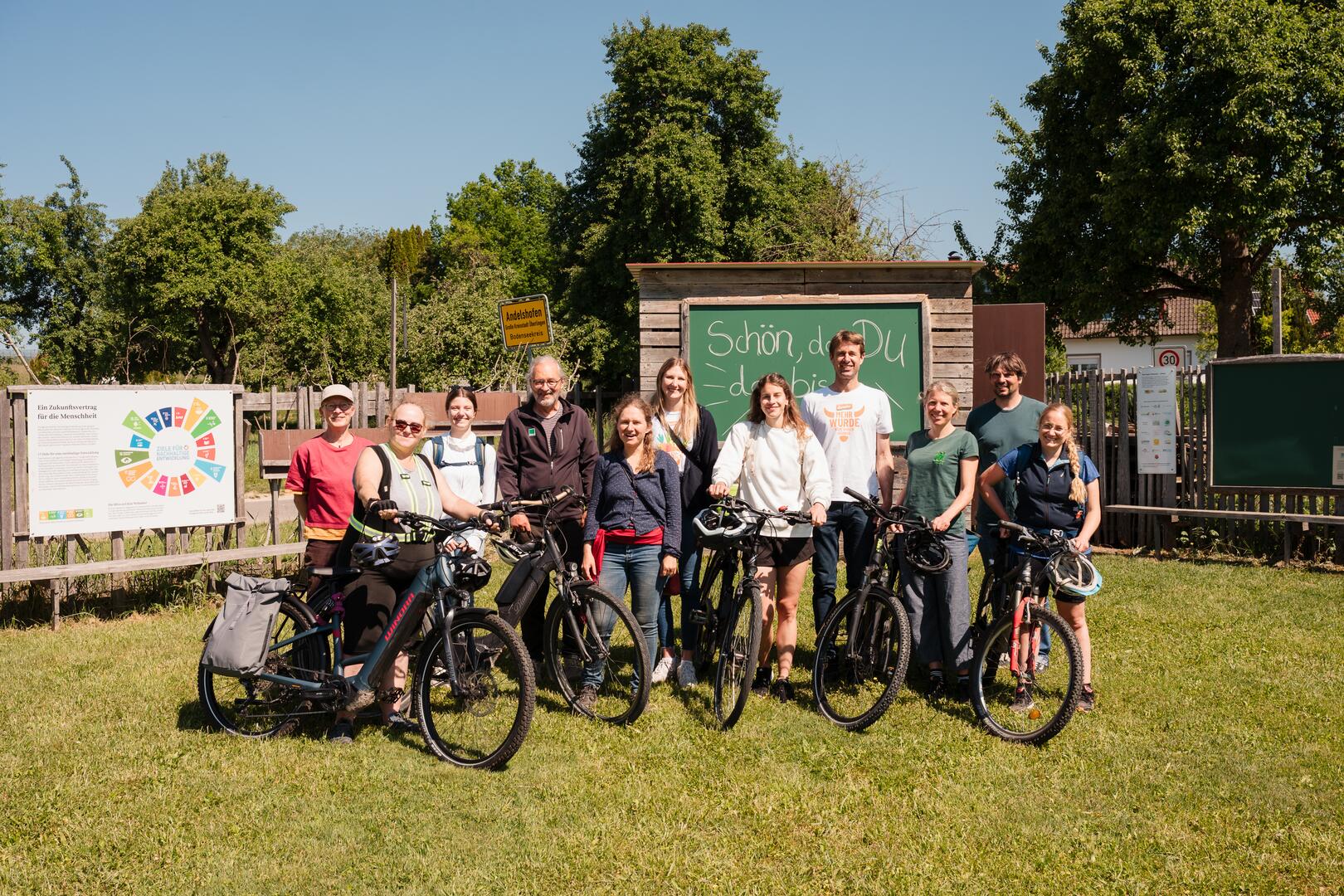 Gruppenbild Radtour