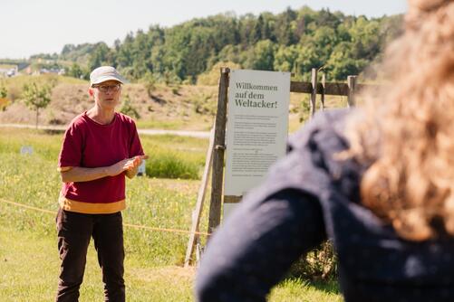 Führung beim Überlinger Weltacker